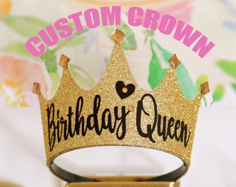 birthday crown, Personalized Crown, women birthday Crown, Adult birthday crown, Birthday Queen tiara, 21st, 20th, 30th,40th, 16th, 50th,60th