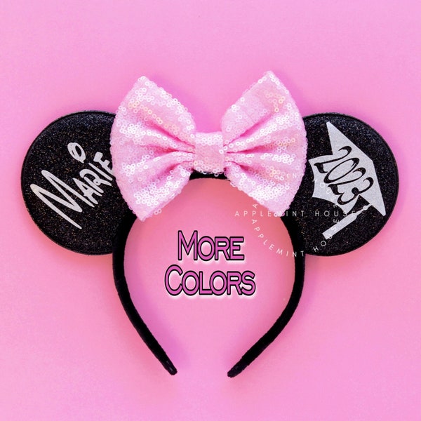 Mickey Grad Night Etsy