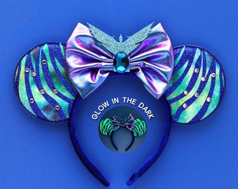 Mickey Ears, Avatars Inspired ears, Minnie ears, Mouse ears, Pandor Inspired  Mickey ears, Glow in the dark Pandor ears for adults and kids