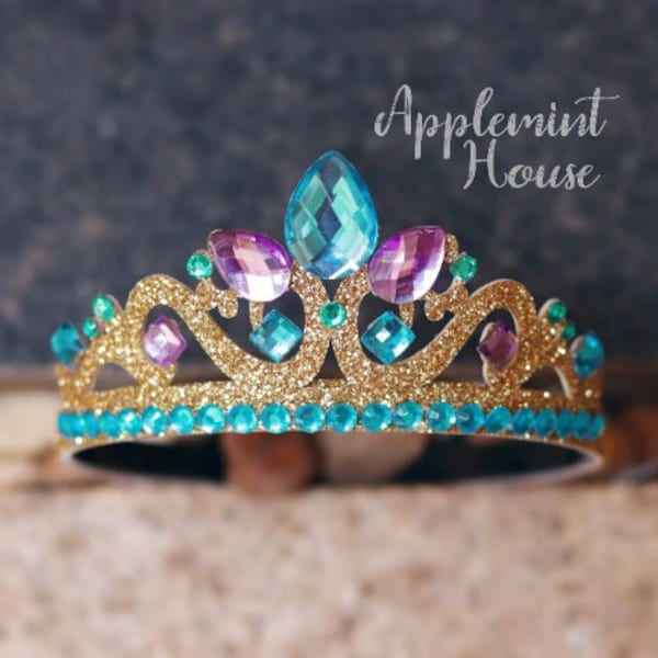 Jasmin Crown,Jasmin costume crown,Jasmin Headband,Birthday,Aladdin Jasmin crown, Jasmin Lavender Mint, Jasmin headband, Aladdin Crown