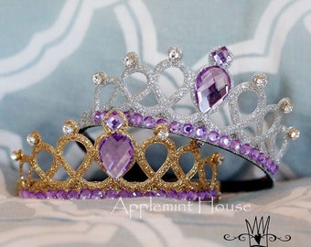Gold and Silver Crown, Birthday crown, Princess Crown, Kid Princess Headband Halloween Princess costume Headpieces, Girl Accessories