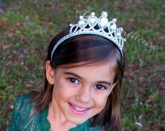 Princess crown , Birthday crown, glitter silver crown, glitter gold crown , Tiara headband for kids, toddlers and adults, Hair Accessories