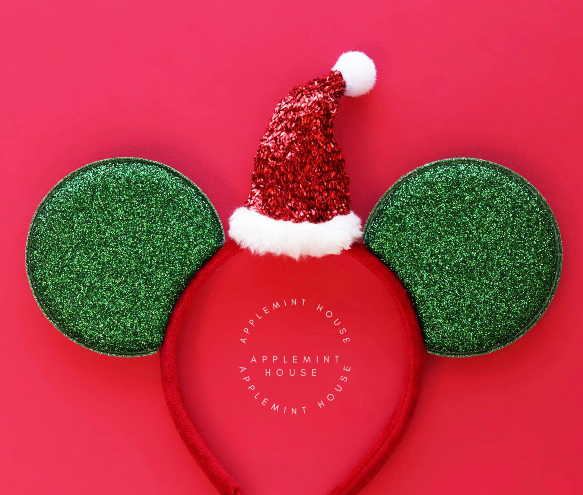 Disney Christmas Ribbon 1 and 1.5 High Quality Grosgrain Ribbon By The  Yard Mickey Mouse Santa Hat Lights Xmas Reindeer Disney Ribbon