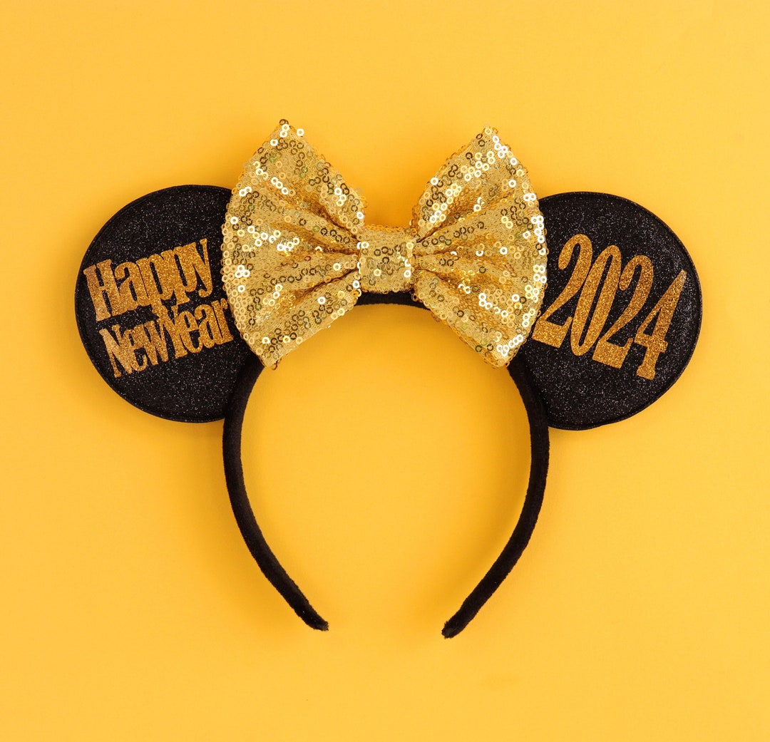 New Years Eve Mickey Ears, 2025 Mickey Ears, Happy New Years Minnie
