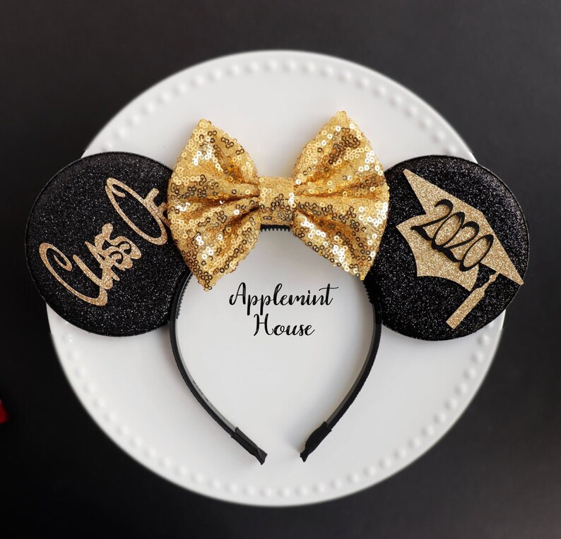 minnie mouse graduation ears