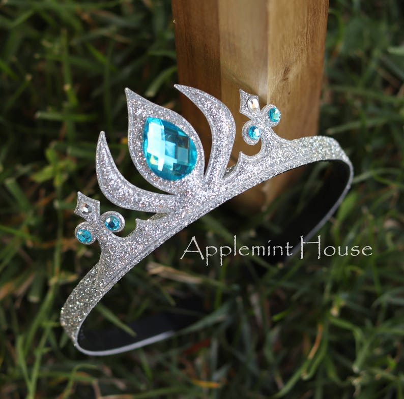 Elsa Crown Frozen Princess Crown Birthday Crown Anna Crown Etsy
