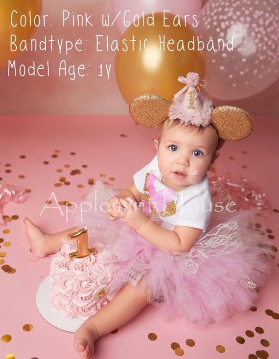 Girl Kid Child Baby Elastic Princess Party Minnie Mouse ear soft Hair Head Band