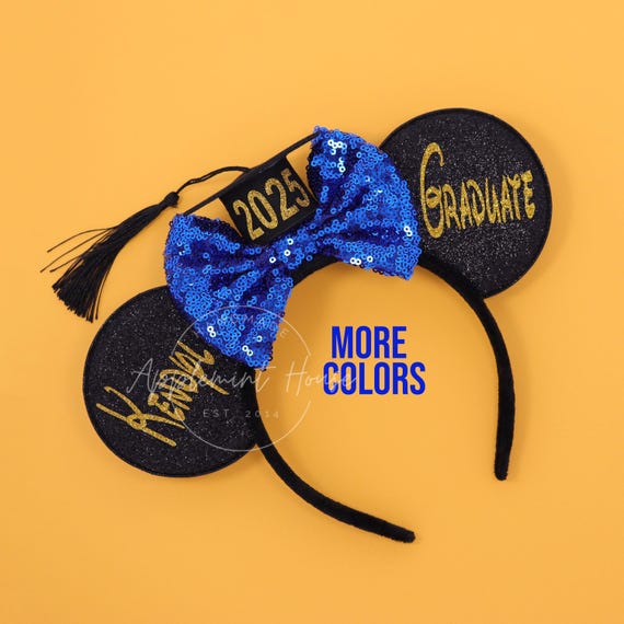 Minnie Mouse Graduation Ears Graduation Minnie Ears, Graduation Ears, Class of 2024  main image 2