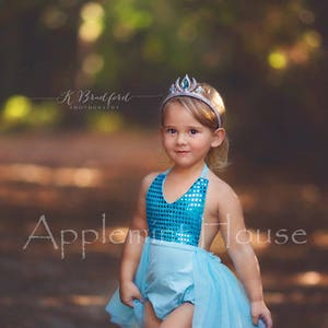 Elsa Crown, Frozen Crown, Birthday Crown, Princess Crown, princess Crown Headband, Elsa Costume Headpiece, Elsa Accessories image 9