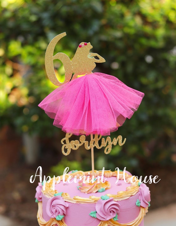 Sleeping Beauty Princess Aurora Birthday Cake Topper Disney Etsy
