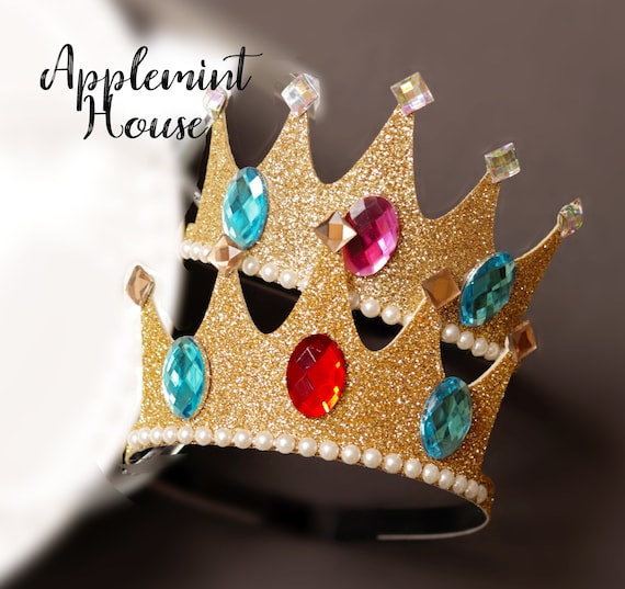 Prinzessin Pfirsich Krone Prinzessin Pfirsich Kostum Krone Etsy