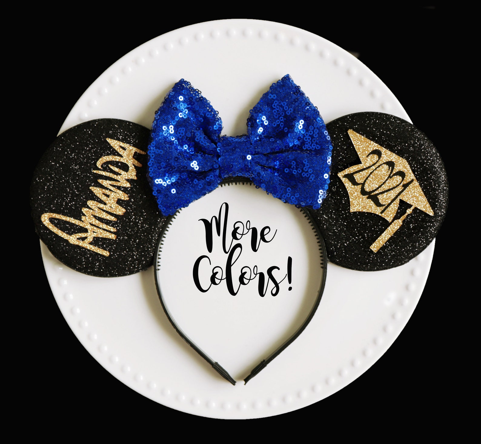 minnie mouse graduation ears