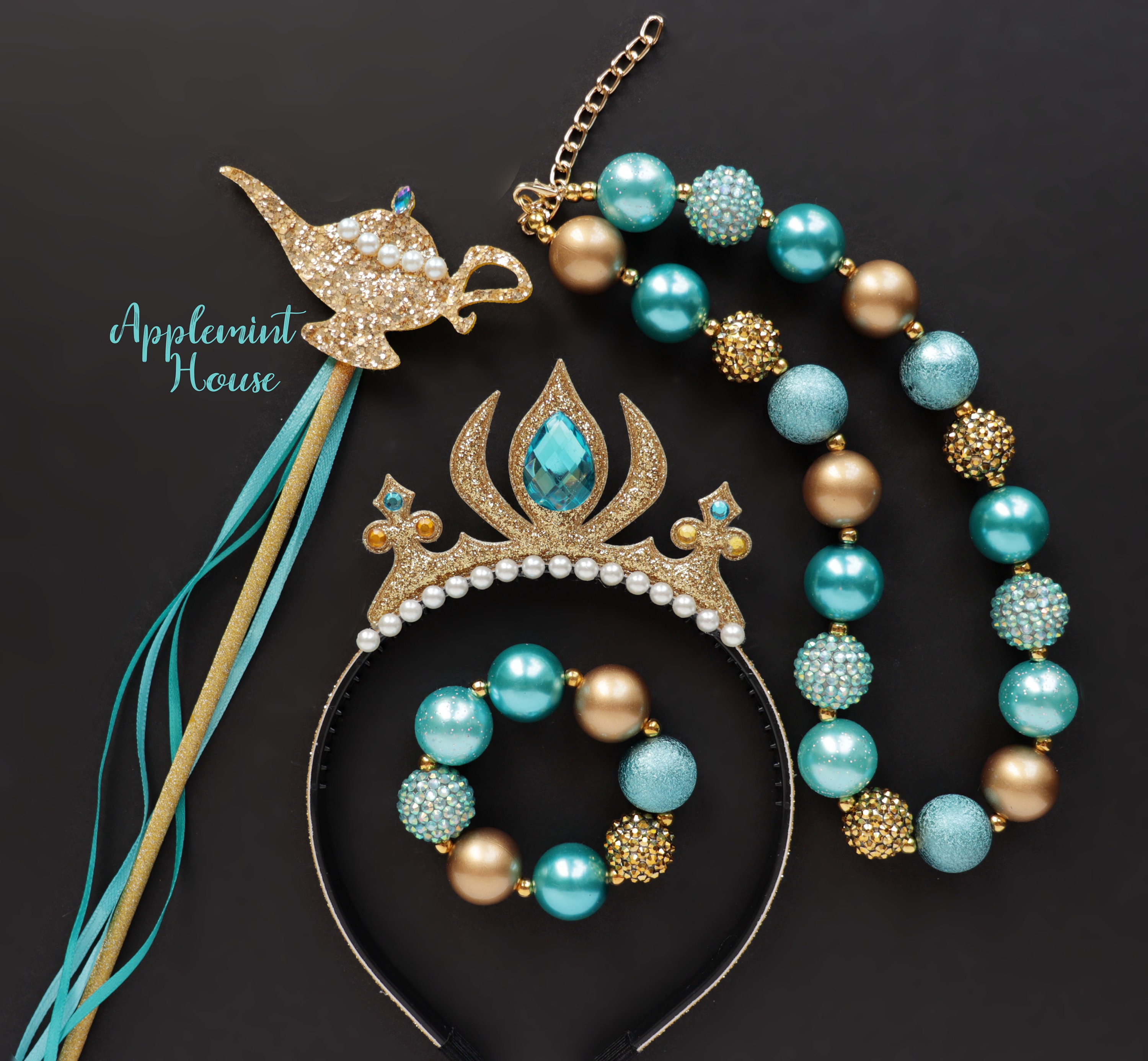 Jasmine costume deals jewelry