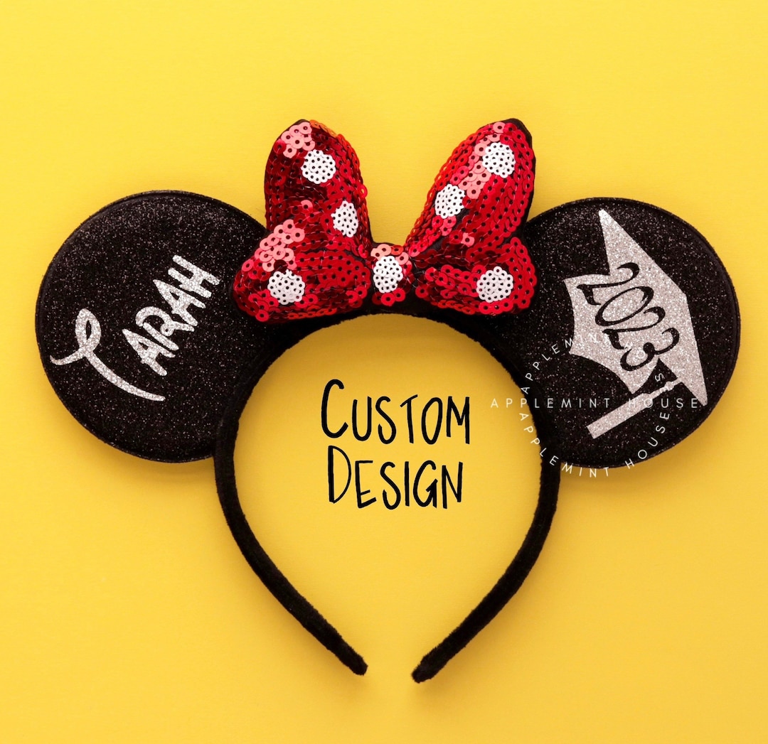 Graduation Ears, 2024 Graduation Mickey Ears, Graduation Hat Ears