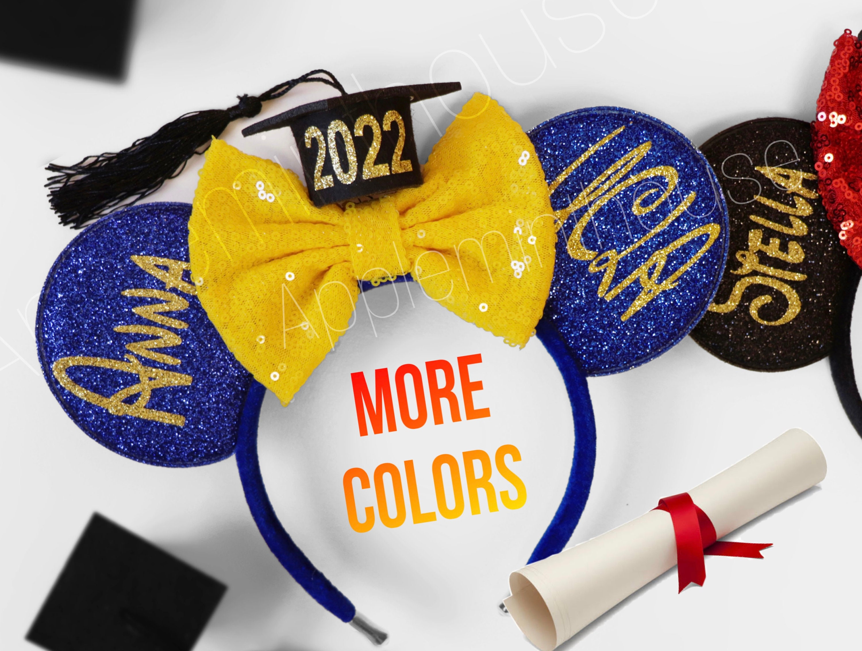 Minnie ears, 2023 Graduation ears, Mickey ears, Mouse ears headband