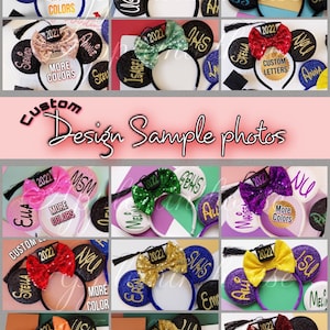 Graduation Ears, 2026 Graduation Mickey Ears, Graduation Hat Ears, Minnie Ears, Class of 2026 Mickey Ears, Senior Graduation Minnie Ears image 7