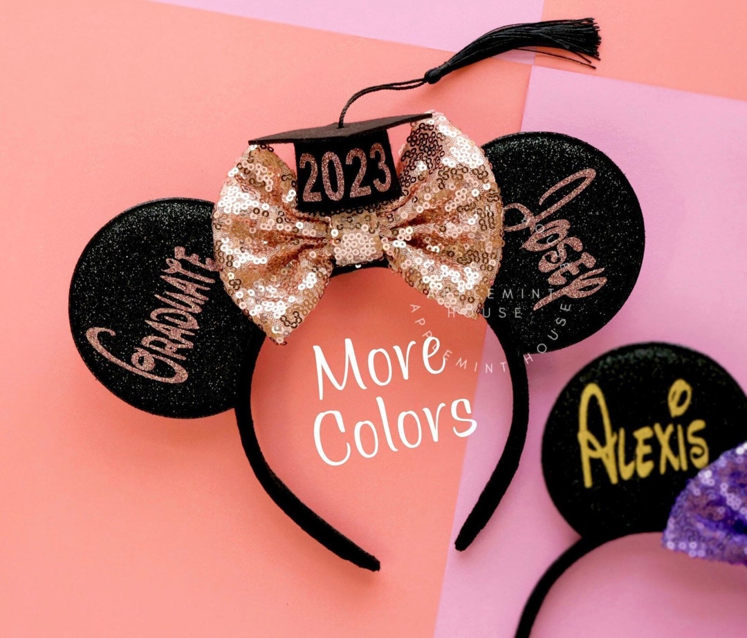 Graduation Ears, Graduation Mickey Ears, 2024 Graduation Hat Ears