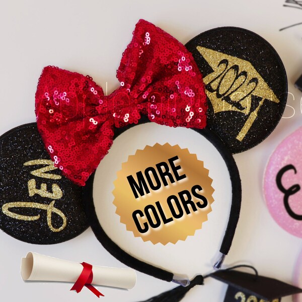Mickey Grad Night Etsy