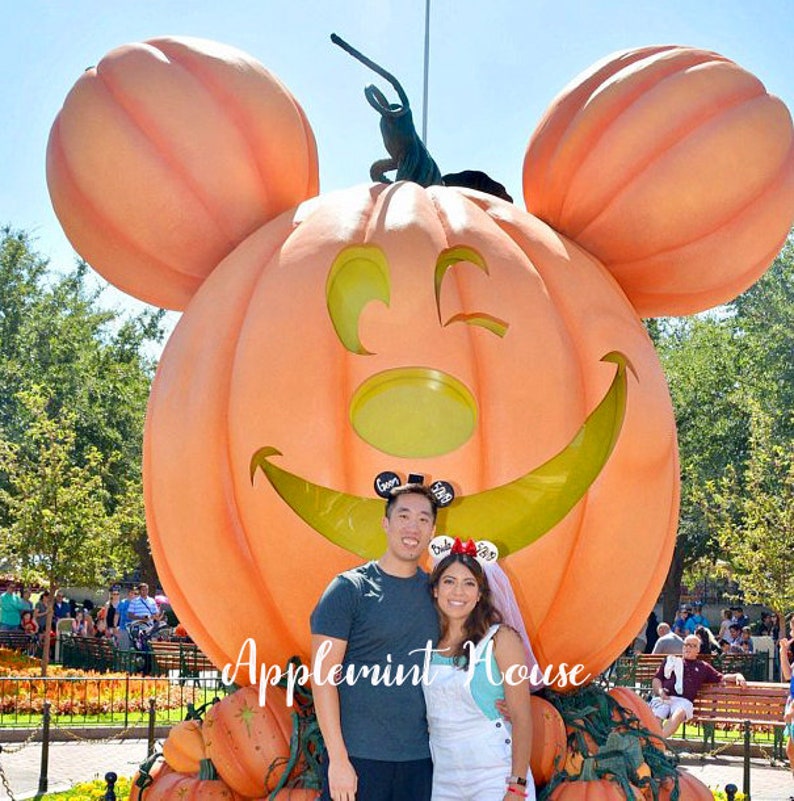 Bride ears, Bride Mickey ears, Mickey Ears, Bride Minnie ears, Bride and groom, Mouse ears headband, Just Married Wedding ears image 10