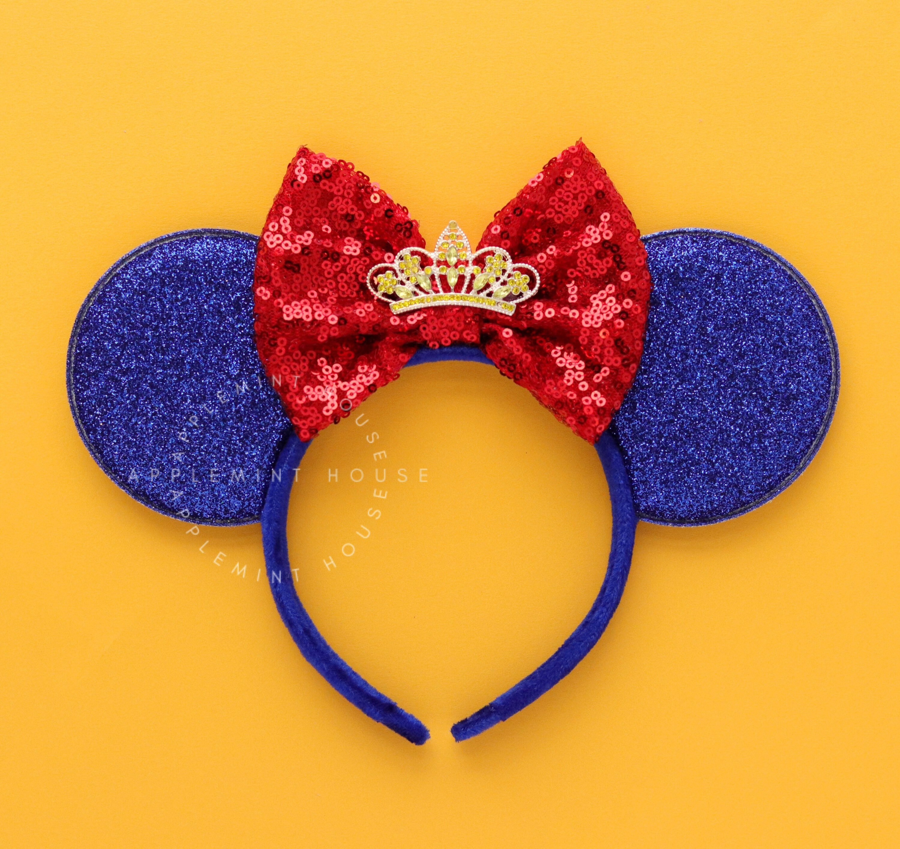 Ear Headband: Minnie Mouse Red Bow (Youth)