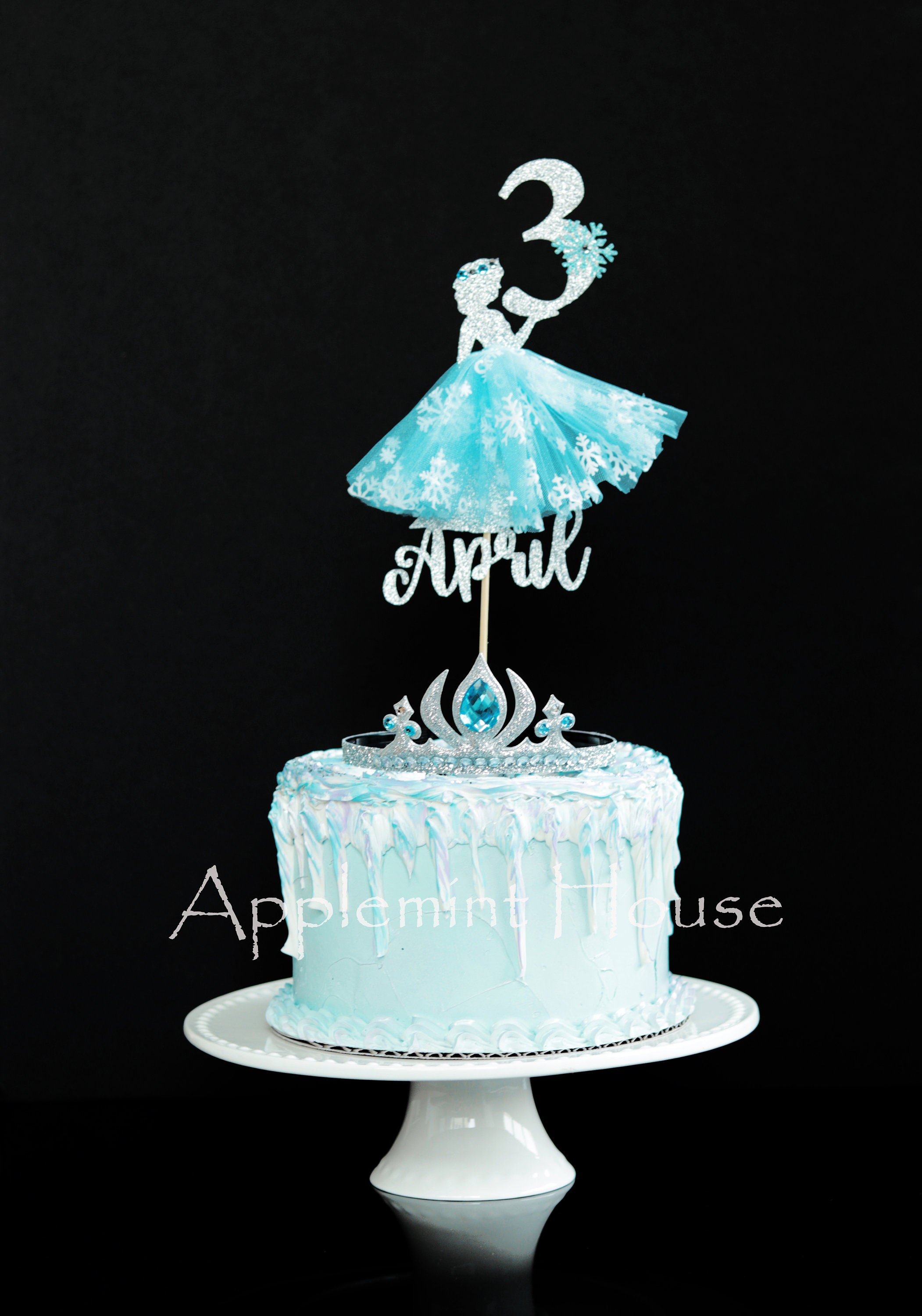Elsa Cake Topper Elsa Birthday Cake Topper Elsa Birthday Cake
