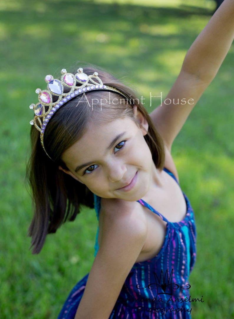 Rapunzel Crown Rapunzel tiara Tangled Crown Rapunzel | Etsy