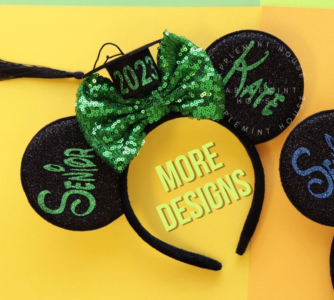Graduation Ears, Graduation Mickey Ears, 2024 Graduation Hat Ears