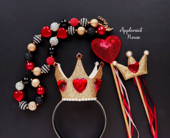 Queen Of Hearts Costume, Alice In Wonderland Queen Of Hearts