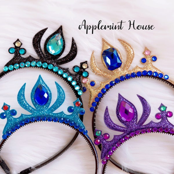 Descendant Crown, Birthday crown, Descendant Headband, Halloween costume Headband, Priciness Crown, Halloween Headpieces