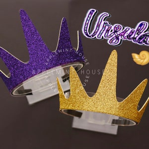 Ursula Crown, Sea witch crown, Costume Headband, Mermaid crown headband, Mermaid crown, Halloween costume Crown for Adults and Kids