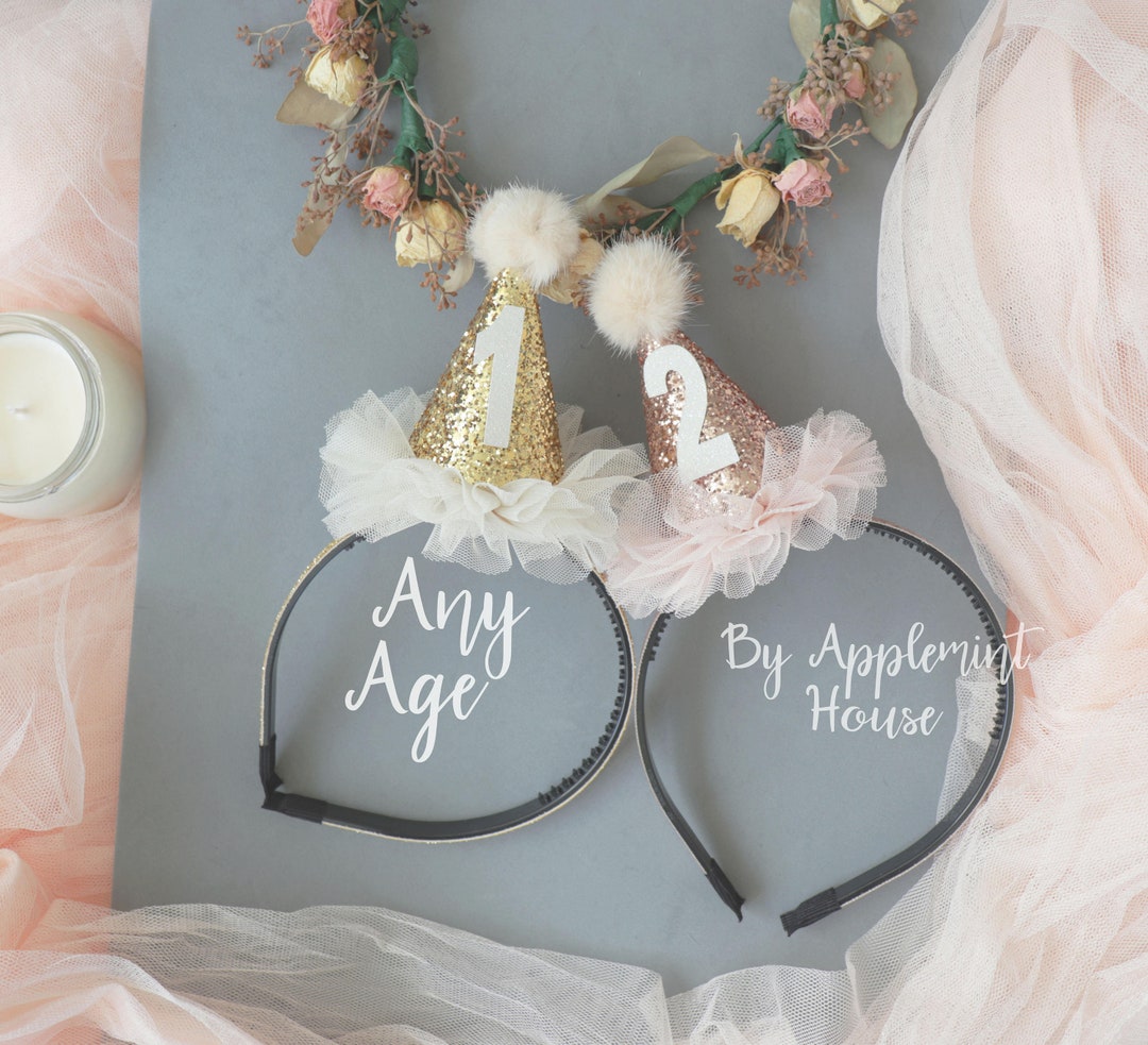 Adult Unisex Mini Birthday Hat