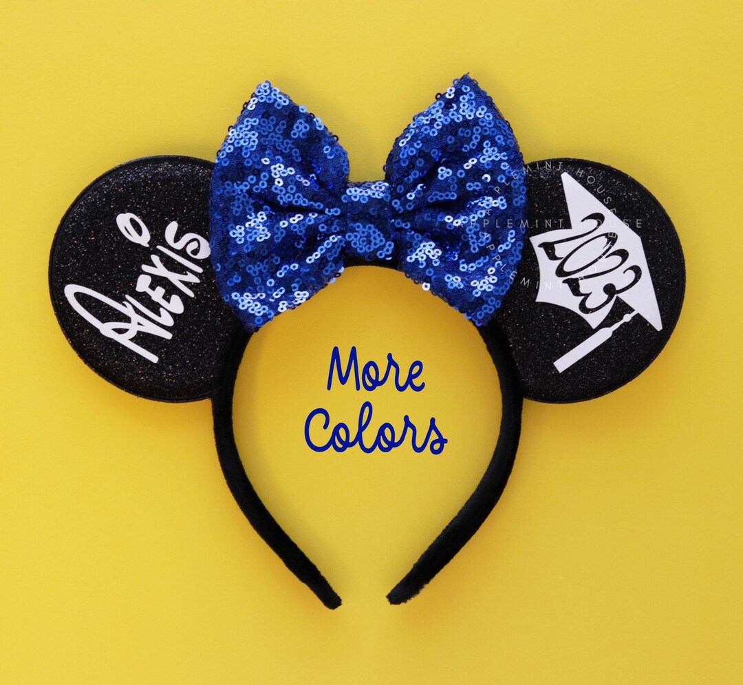 Graduation Ears, 2024 Graduation Mickey Ears, Graduation Hat Ears
