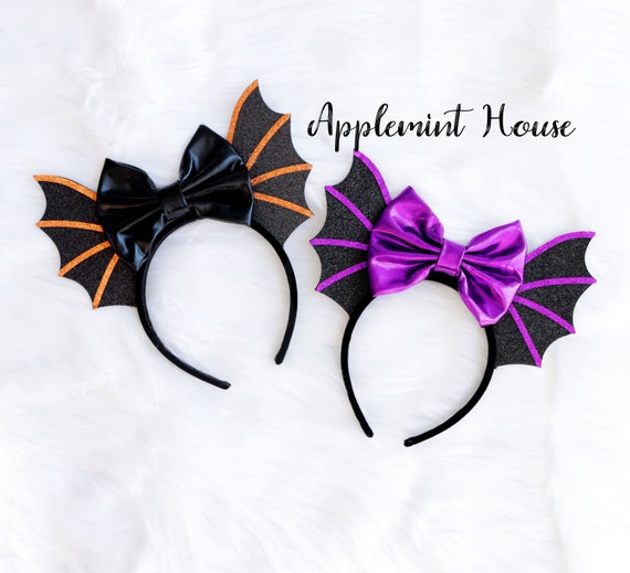 Gothic Black Rose And Bat Bopper Adult Headband Halloween Accessory Gothic Black Rose And Bat Bopper Adult Headband Halloween Accessory