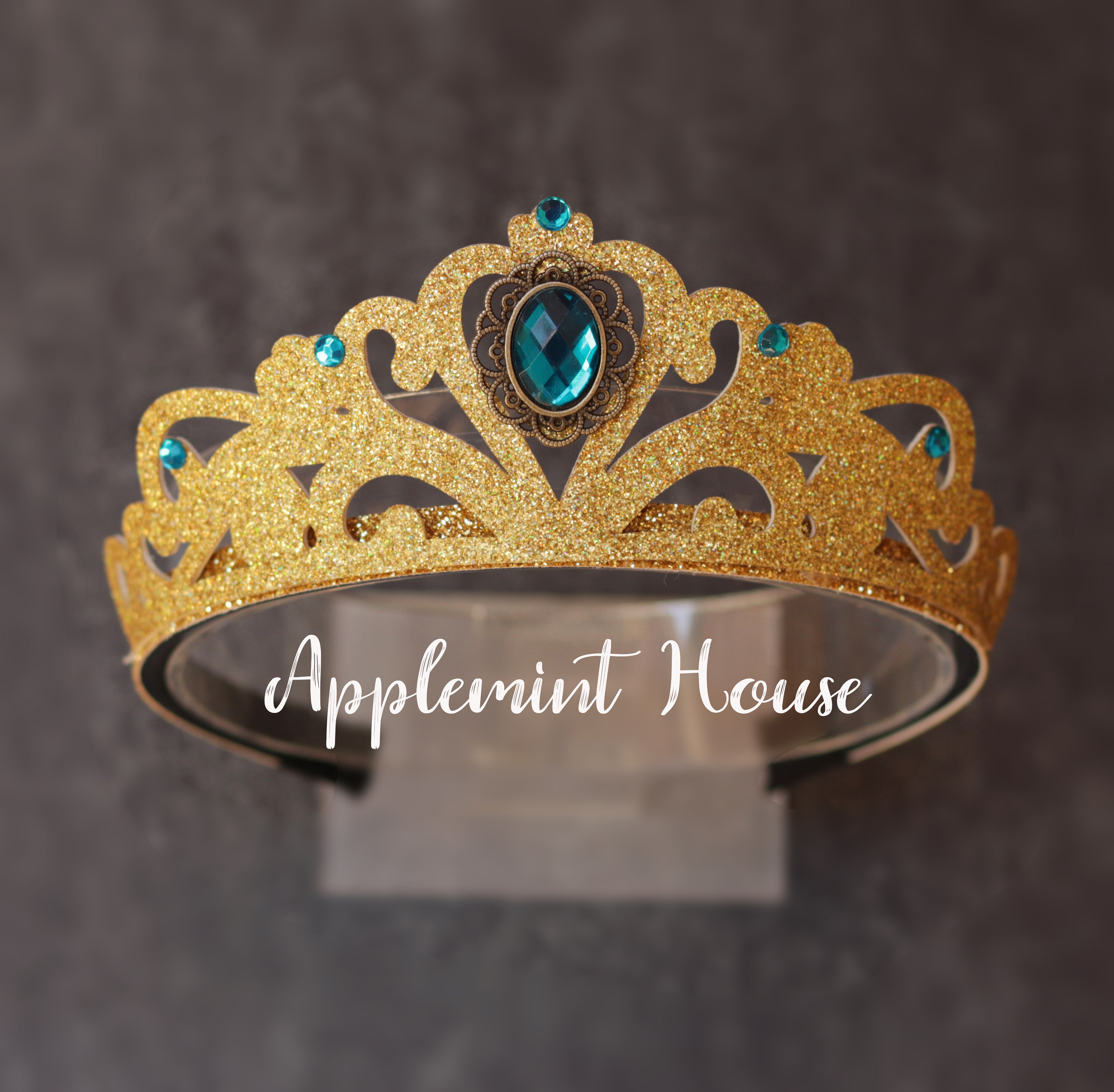 Princess Jasmine Crown, Jasmine costume crown Headband, tiara, Aladdin crown, Princess Crown, Princess Jasmine Headband