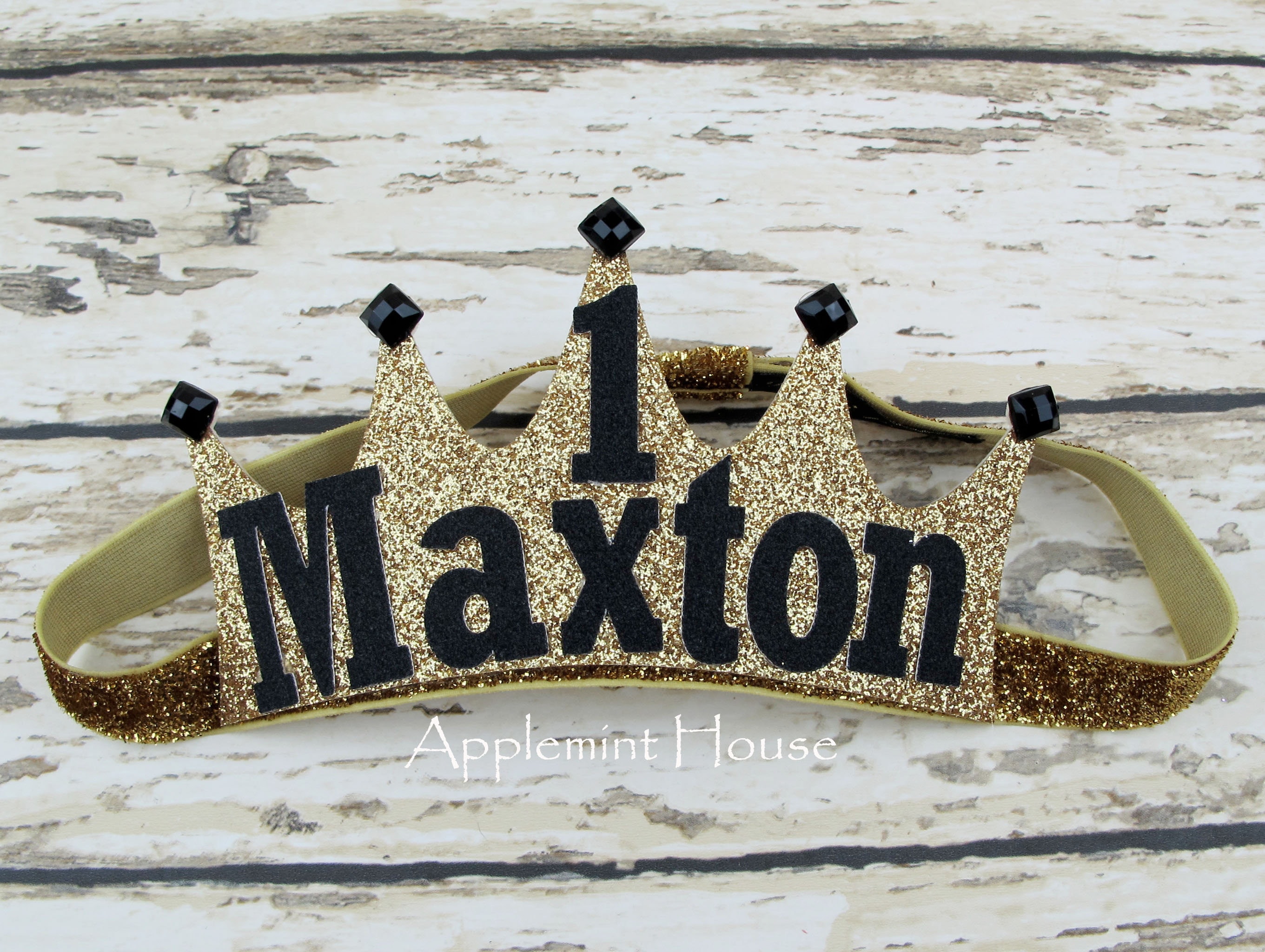 Baby Boy Birthday Crownboy Birthday Custom Crownbirthday | Etsy