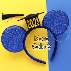 2025 Graduation Ears for Boys, Mickey Ears, 2025 Graduation Hat Mouse Ears, Men Mickey Ears, Class of 2024 Ears, Mickey Ears