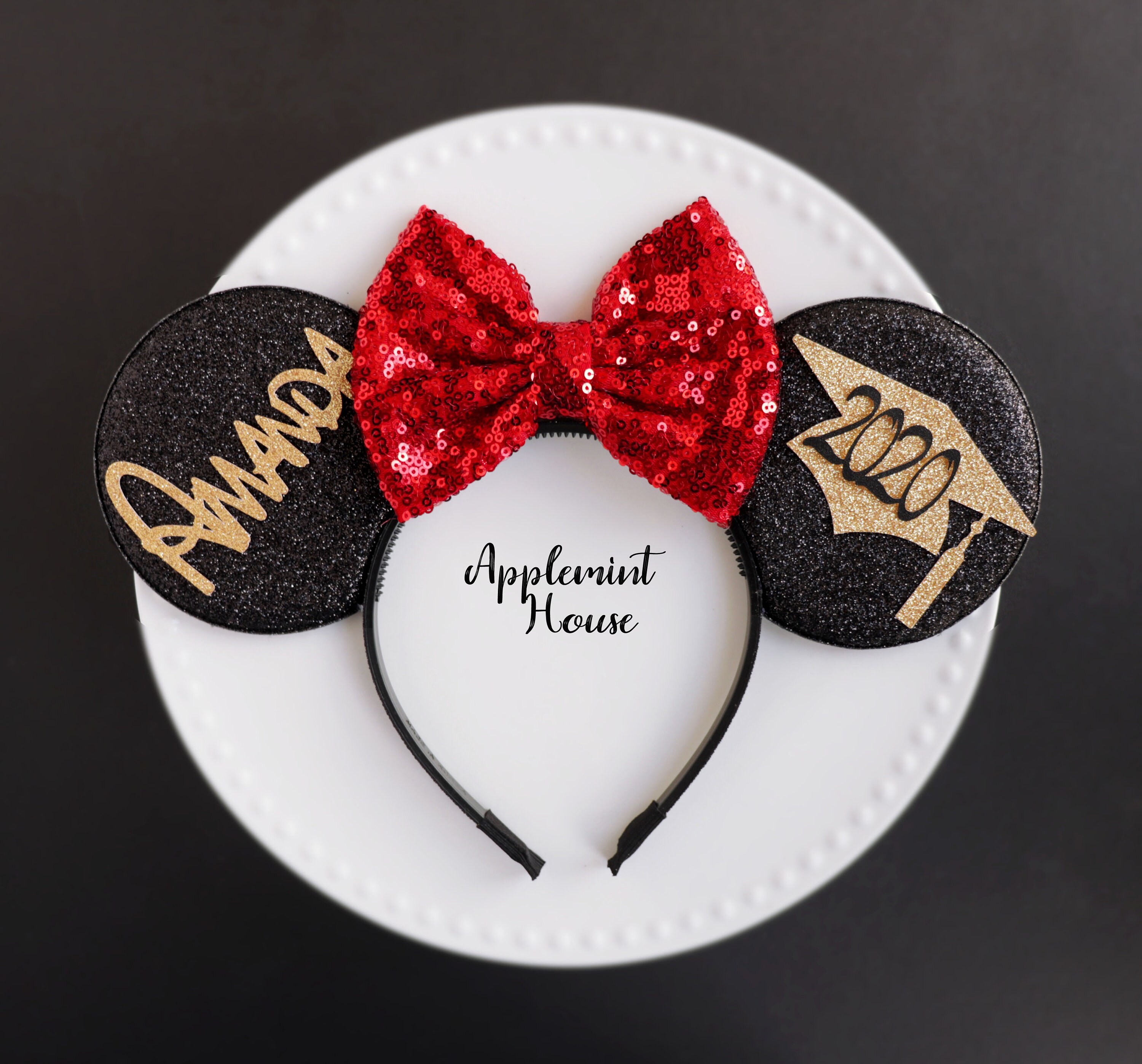 graduation cap mickey ears