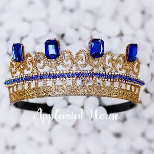 Audrey crown, Audrey Headband, Birthday crown, Descendant Crown, Halloween costume crown for adults and kids, Princess gold headband