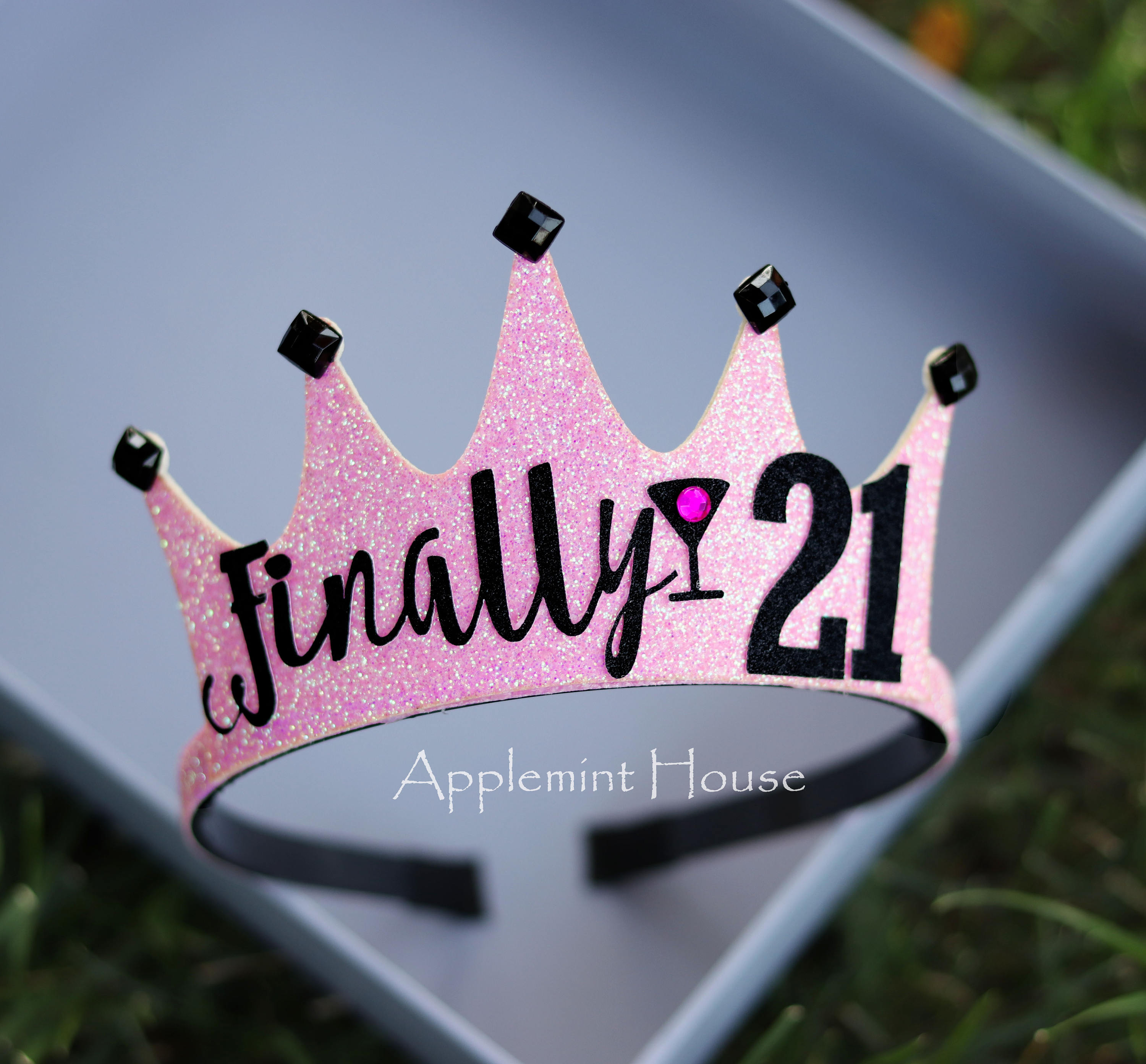 21 birthday woman birthday crown birthday custom Crown Birthday