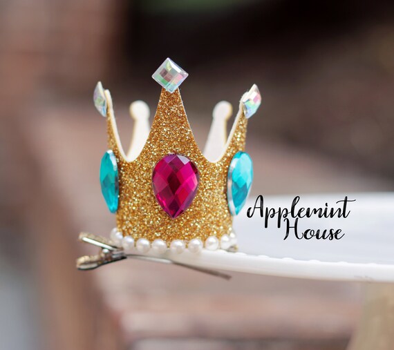 crown hair clip for baby girl