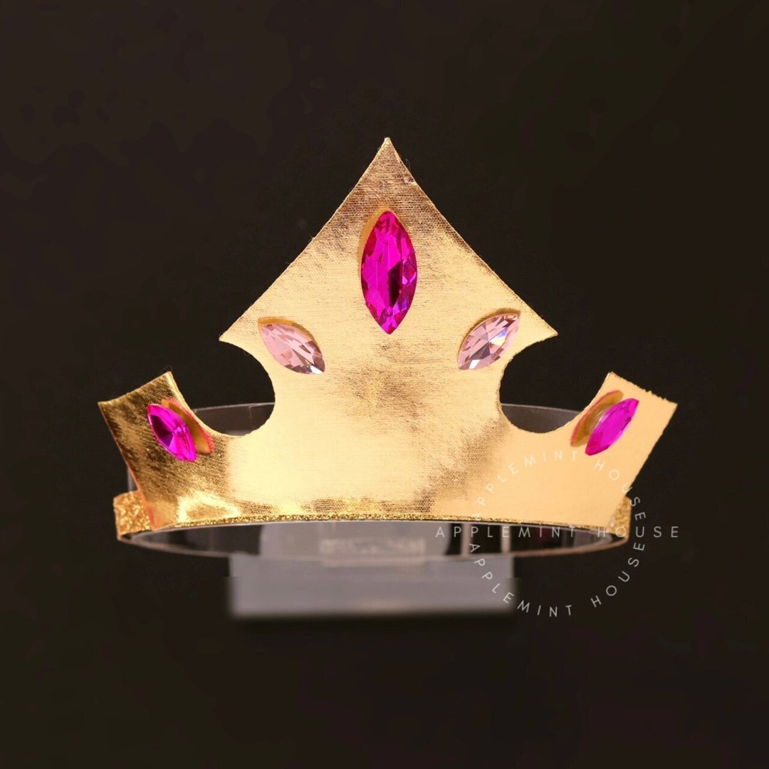 Aurora Half Crown headpiece Aurora Crown, Princess Crown, Aurora Headband, Birthday  main image 4