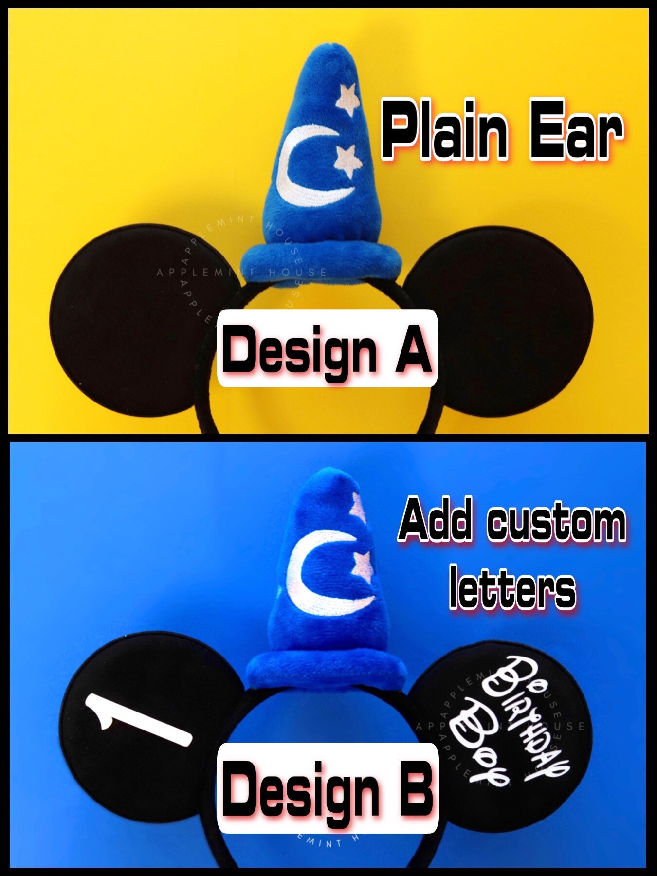 Mickey mouse sorcerer ears sale