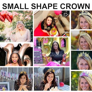 birthday crown, Personalized Crown, women birthday Crown, Adult birthday crown, Birthday Girl tiara, 21st, 20th, 30th,40th, 16th, 50th, 60th image 6