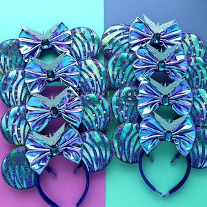 Mickey Ears, Avatars Inspired ears, Minnie ears, Mouse ears, Avatars Inspired  Mickey ears, Glow in the dark Pandora ears for adults kids