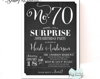 Surprise 40th Anniversary Invitation 40th Wedding | Etsy