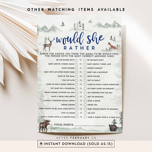 Hunting Baby Shower Etsy