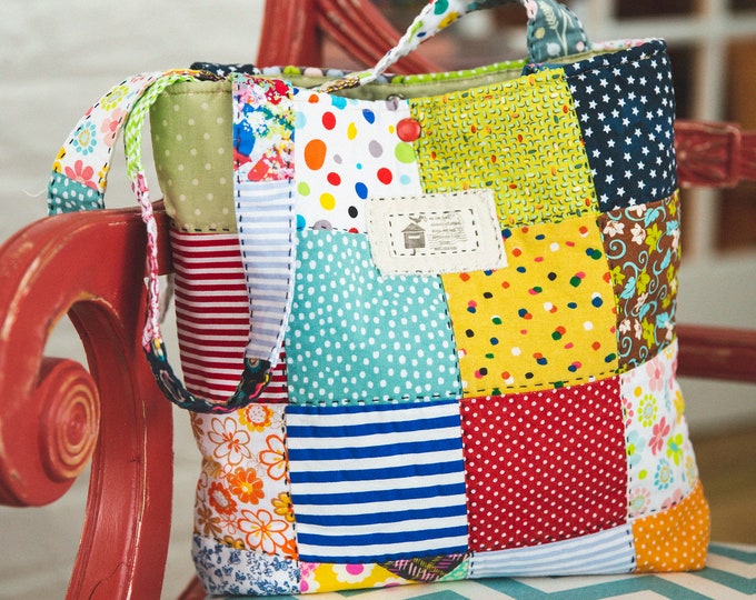 Patchwork Bag postage Stamp /hippie Bag /cotton Etsy