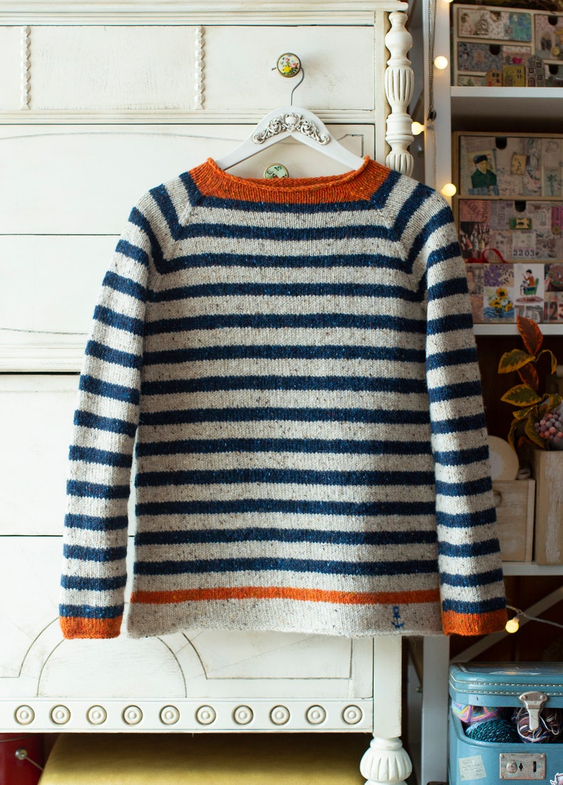 Nautical Sweater to order image 3