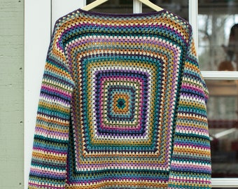 Hippie Sweater/Wool Sweater/Women Sweater