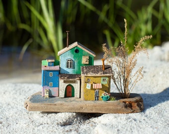 Village Miniature / Wooden Houses